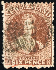 New Zealand Stamps # 36A Used VF Scott Value $42.00