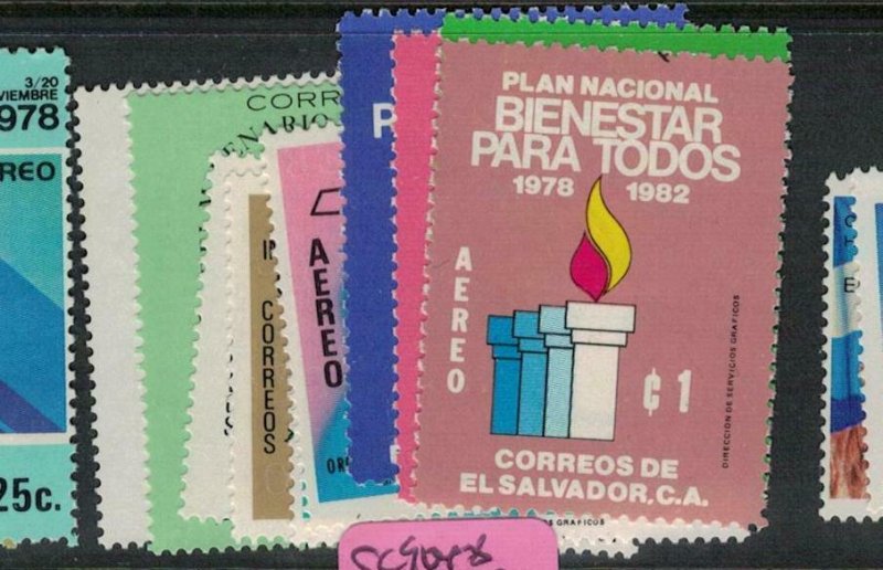 El Salvador SC 904-8, C446-50 MNH (5ecq)