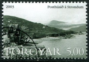 Faroe Islands Sc#435b Used, 5k multi, Post (2003)