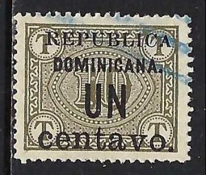 Dominican Republic 170c SMALL A VFU T482-2