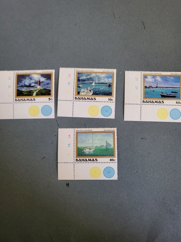 Stamps Bahamas Scott #630-3 never hinged