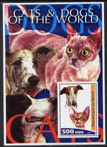 BENIN - 2003 - Cats & Dogs of the World - Perf Min Sheet - MNH - Private Issue