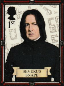 GB 4151c Harry Potter Severus Snape 1st single MNH 2018