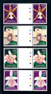 [95142] Netherlands Antilles 2002 Flora Flowers Gutter Pairs Traffic lights MNH