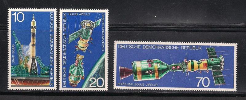 GERMANY - DDR SC# 1683-5 VF MNH 1975