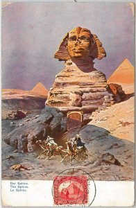 57289 - EEGYPT - POSTAL HISTORY: MAXIMUM CARD - Pyramids & Sphinx-