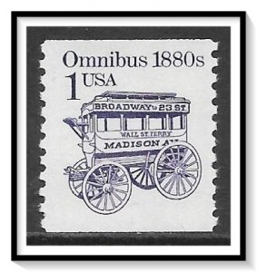 US #2225 Omnibus Transportation Coil MNH