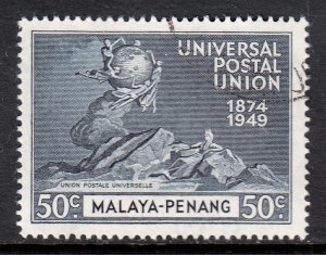 Malaya (Penang) - Scott #26 - Used - SCV $4.00