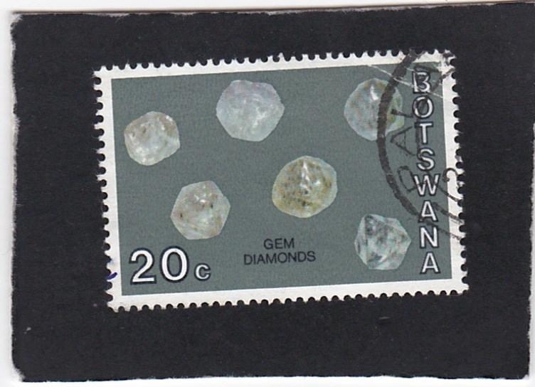 Botswana #122 used