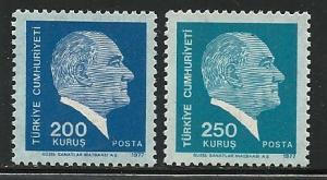 Turkey  # 2062-3, Mint Never Hinge