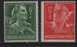 GERMANY B281-B282  MNH