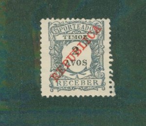 TIMOR J12 MH BIN $0.50