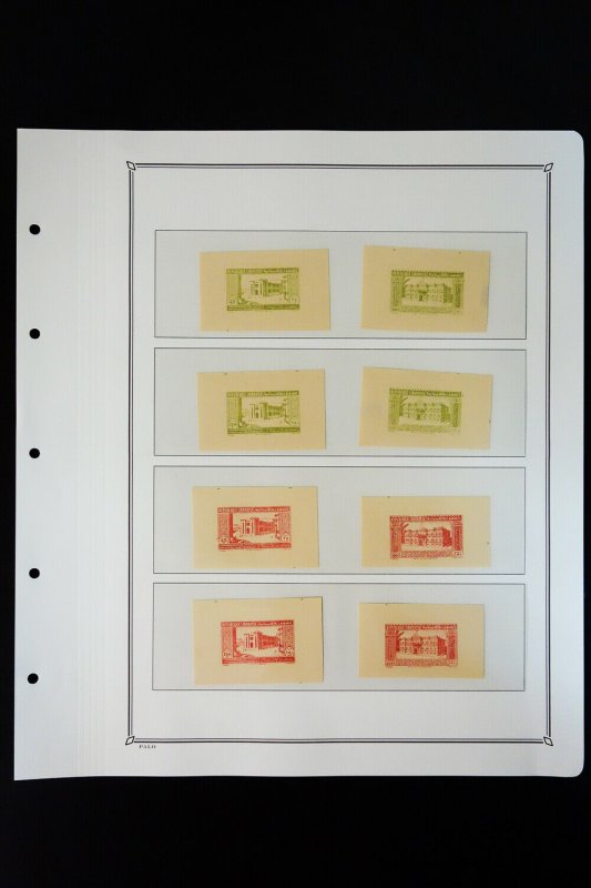 Lebanon Extremely Rare Proof Essay Stamp Collection