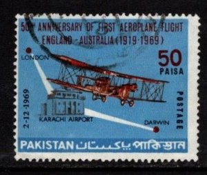 Pakistan - #282 First England to Australia Flight - Used