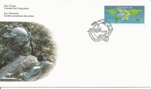 1999 Canada FDC Sc 1806 - Universal Postal Union