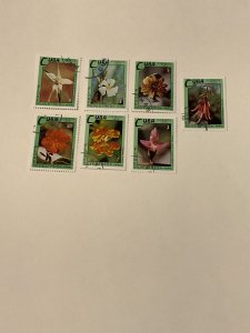 Cuba 1973 Flowers Set, 1834-1840, CTO
