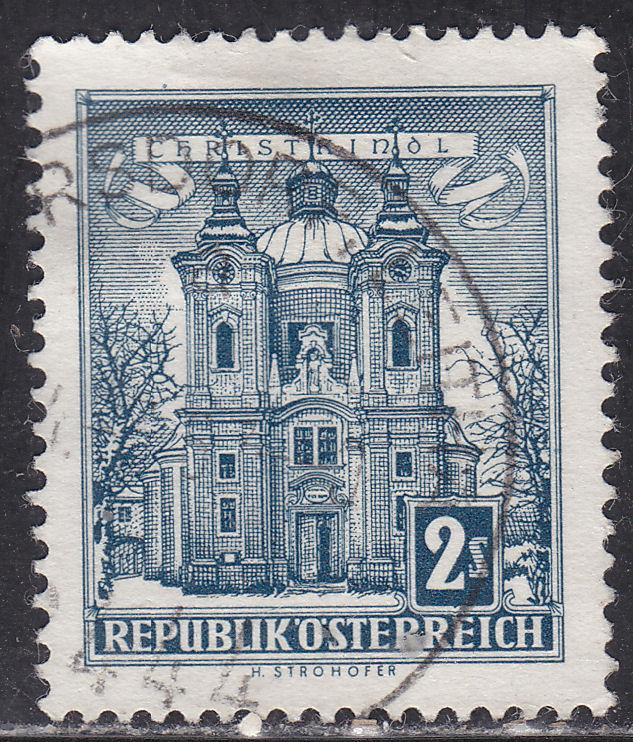 Austria 625 Christkindl Church 1958