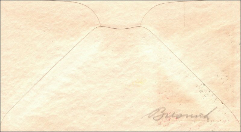 Scott 990 3 Cents Executive Branch - Fleugel FDC Unaddressed Planty 990-13