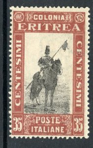Eritrea #124  Mint Hinge Remain.
