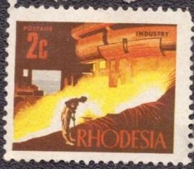 Rhodesia 276 1970 Used