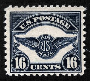 US Sc C5 Dark Blue 16¢ Mint Never Hinged Original Gum