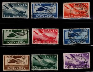 Italy Scott C106-C114 Used set