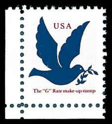 PCBstamps   US #2878 (3c)Dove, SVS, darker blue, MNH, (23)