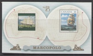 AUSTRALIA SGMS1851 1999 AUSTRALIA-CANADA JOINT ISSUE MNH