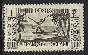 French Polynesia 80 MOG S93-4