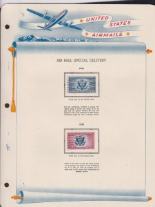 united states airmails issues of 1934-36 stamps page ref 18033