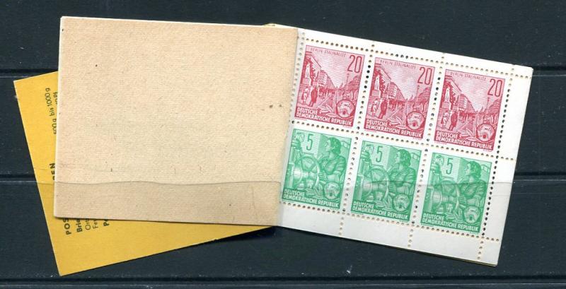 Germany 1957 Complete booklet LP98/57  Mi MH 2 MNH Cv 200 euro 7302