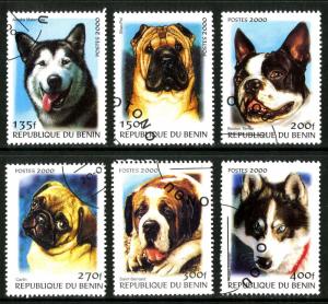 BENIN UNLISTED USED  DOGS BIN $2.00