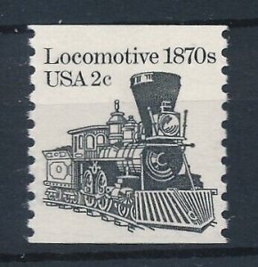 [113478] United States 1982 Railway trains Eisenbahn Steam Locomotive  MNH