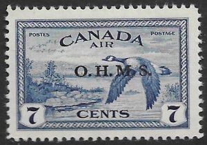 Canada CO-1  1949   7 cents  FVF Mint NH