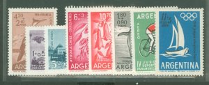 Argentina #B30/CB33 Unused Single (Complete Set)