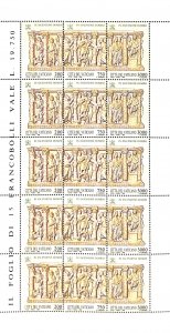 Vatican 1993, Christ to heaven m/s, MNH