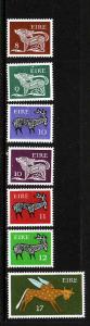 Ireland-Sc#395-402-unused NH definitive set-1976-79-