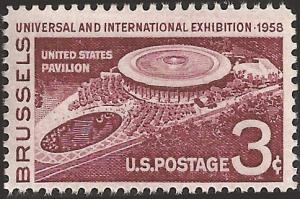 # 1104 MINT NEVER HINGED BRUSSELS EXHIBITION