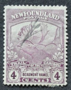 DYNAMITE Stamps: Newfoundland Scott #118 (c.crease) – USED