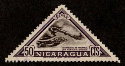 Nicaragua #C290 used