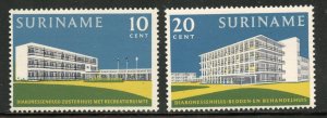 Suriname #308-9, Mint Never Hinge.