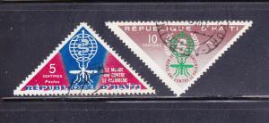 Haiti 486-487 U Malaria Eradication