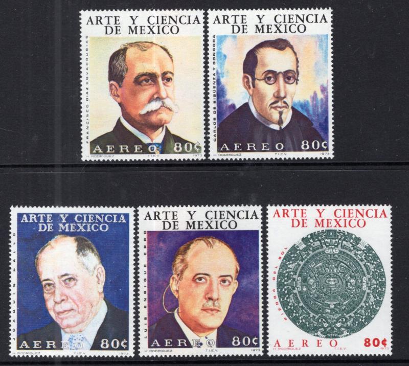 Mexico C417-C421 MNH VF