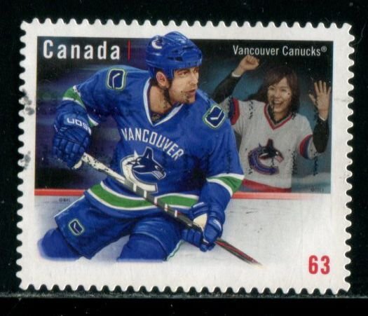 2670 Canada 63c Vancouver Canucks SA, used