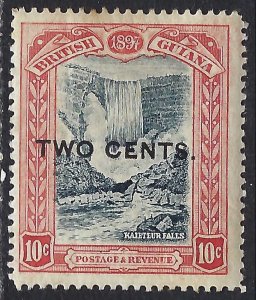 British Guiana 158 MOG FALLS 147D