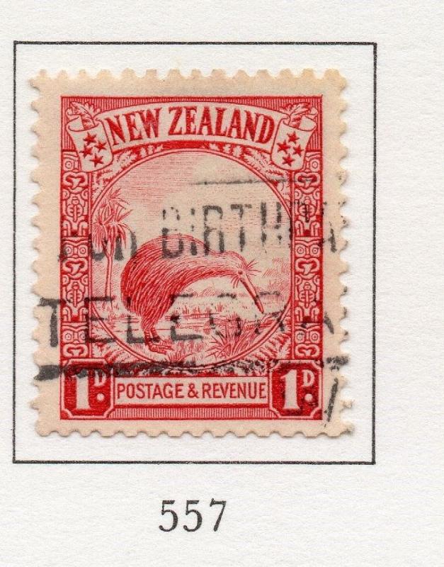 New Zealand 1935 Early Issue Fine Used 1d. 250950