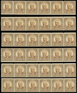 US Scott #686 x102 Stamps Incl. Line Pairs & Strips, Mint-NH, SCV $368.00! (SK)