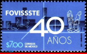 2806 MEXICO 2012 - 40 YEARS OF FOVISSSTE, MNH