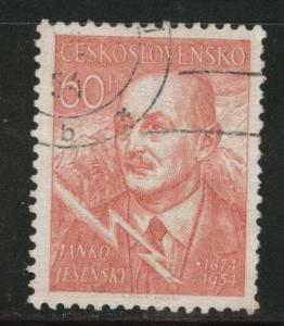 Czechoslovakia Scott 671 used CTO stamp