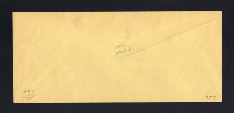 U194, UPSS #590-8 Mint Envelope, RARE WATERMARK, UPSS Cat. $150.00